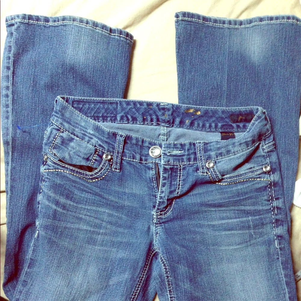 Size 6 designer brand jeans 7
